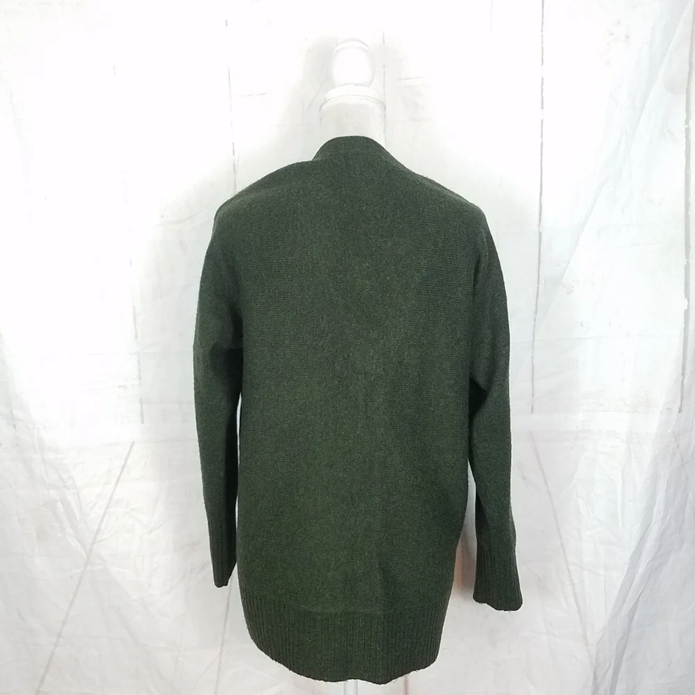 Cynthia Rowley green wool blend sweater